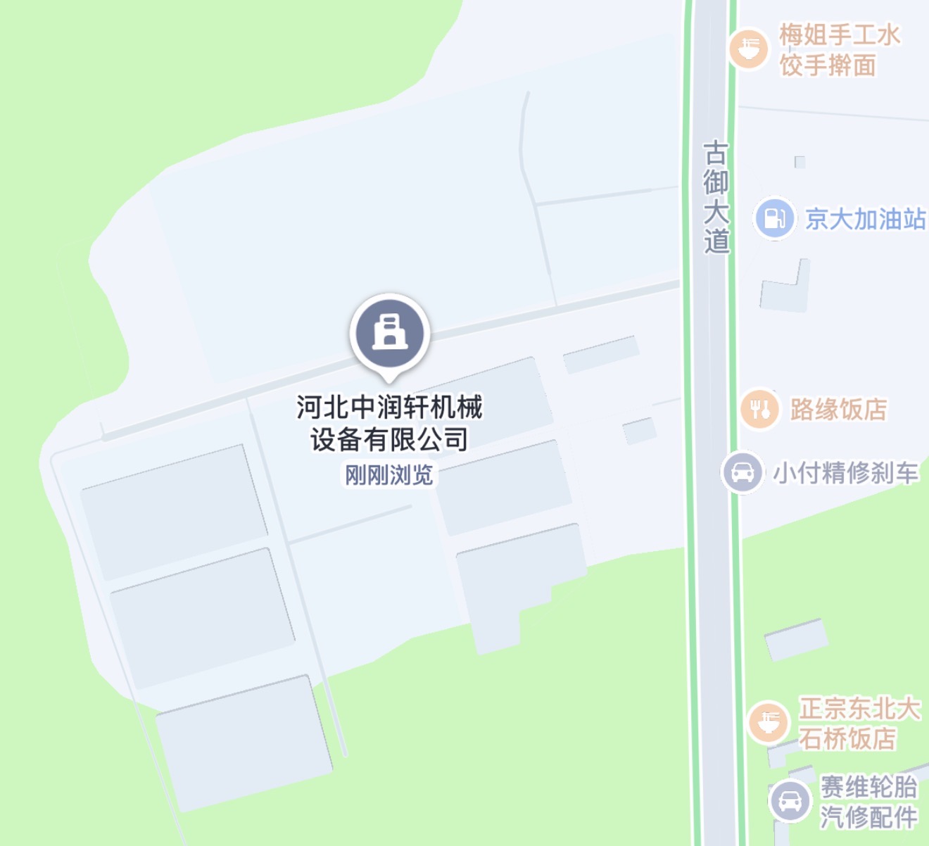公司位置示意图